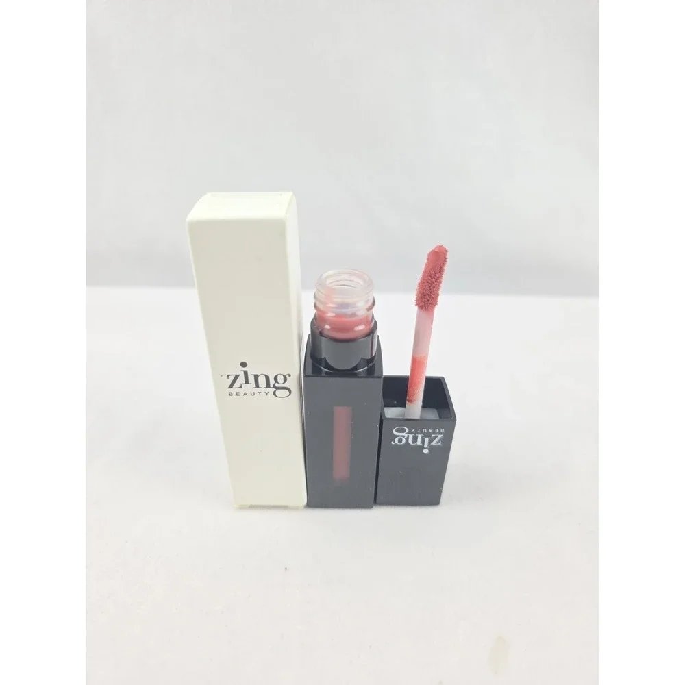 (2-Pack) Zing Beauty Matte‎ Velvet Lip Color Charm 0.15 Fl.
